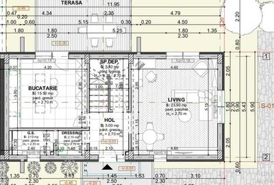 Vila 5cam-indiv la calcan-perete propriu/centru Popesti Leordeni - 7
