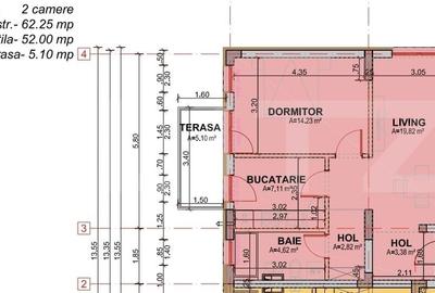 Apartament de 2 camere, de vanzare, in Sanpetru