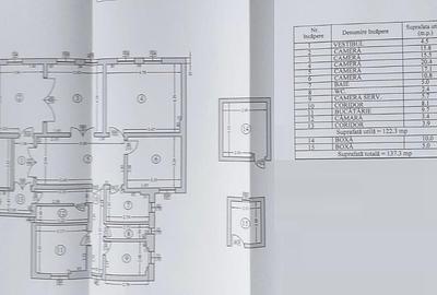 Vanzare apartament cinci camere vila D+P+2 Medicina Cotroceni - 25