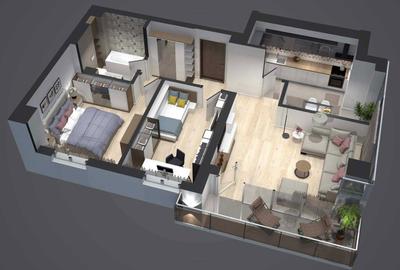 Apartament cu 3 camere decomandat în Tudor Vladimirescu - 8