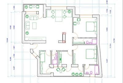 Oportunitate! Apartament 3 camere | 138mp | Etaj 2 | Ultracentral - 5