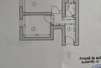 Apartament cu 2 camere în Traian