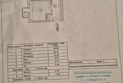 Apartament cu 2 camere decomandat în Capitol - 8