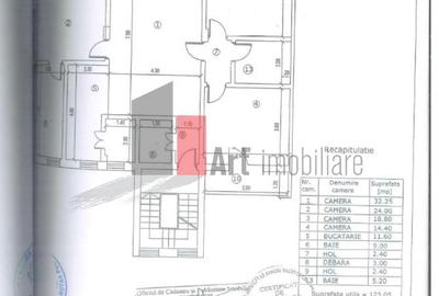 Straulesti, apartament spatios 147 mp, 4 camere, 2 bai, mobilat si utilat complet - 6