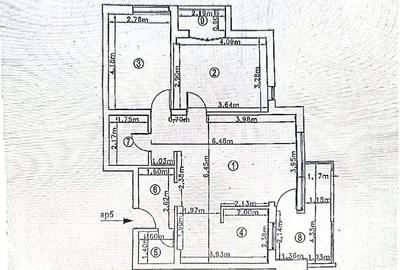 Apartament cu 3 camere în Central - 1