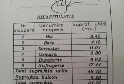 Apartament cu 2 camere decomandat în Central