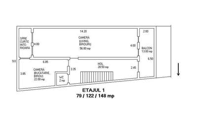 Duplex cu 9 camere cu Canalizare în Dorobanți - 28
