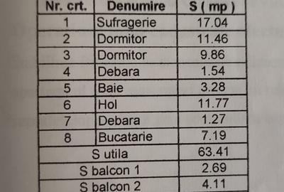 Apartament cu 3 camere decomandat în Central - 1