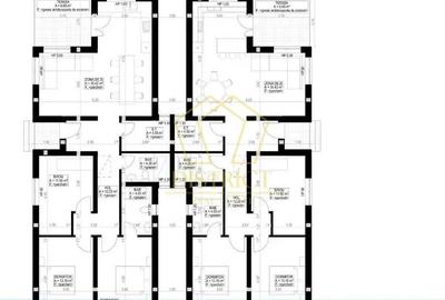 Duplex cu 4 camere despartit prin camera tehnica I Giarmata Mare - 3
