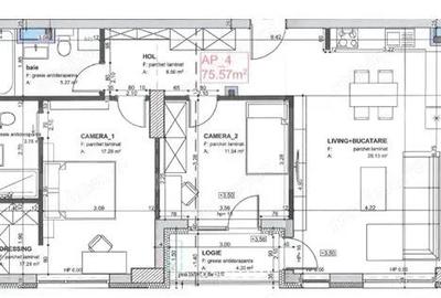 Apartament cu 3 camere decomandat în Mărăști