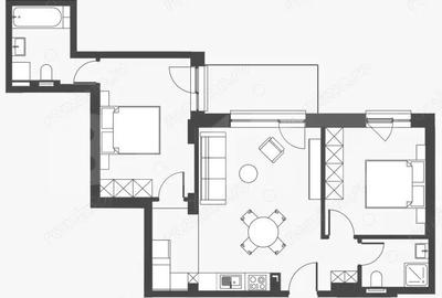 Apartament cu 3 camere semidecomandat în Semicentral - 5