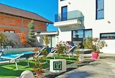 Casa moderna cu piscina ?i garaj de inchiriat in Fantanele - 2