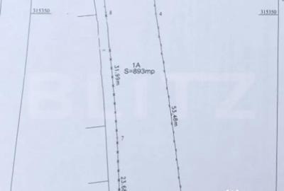 Teren de 893 mp, în Brestei - 1