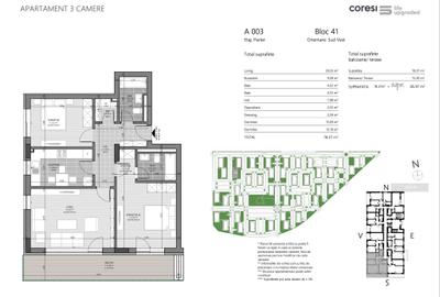 Apartament 3 camere designer made, 2 locuri parcare, boxa, Kasper Coresi - 3