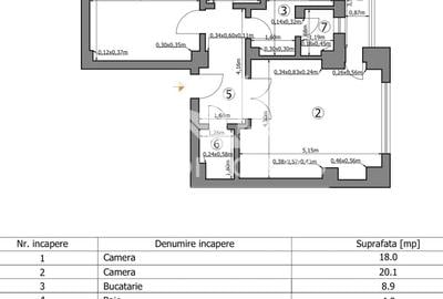 Apartament cu 2 camere decomandat în Libertății - 11