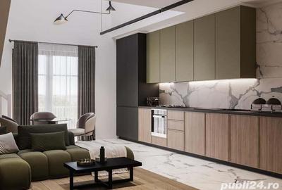 Apartament Exclusiv 2 niveluri, 2 camere,scara 2 bai, balcon amenajat de 8.21 mp,imobil cu lift,LPR. Apartament Exclusiv 2 niveluri, 2 camere,scara 2 bai, balcon amenajat de 8.21 mp,imobil cu lift,LPR. - 1