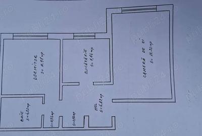 Apartament cu 2 camere decomandat în Central - 1