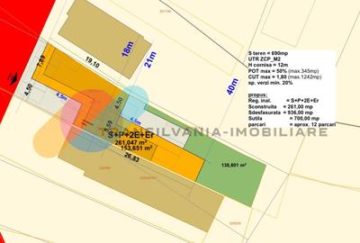 Teren Construcții intravilan de 690 mp, în Central - 2
