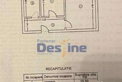 Garsonieră decomandată în Valea Lupului - 1