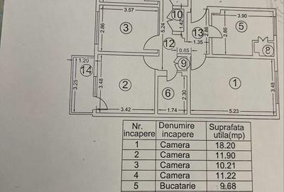 Apartament cu 4 camere decomandat în Militari - 1