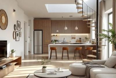 Apartament cu 3 camere semidecomandat în Central