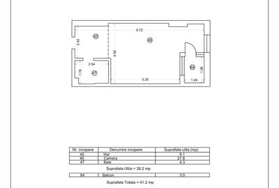 Apartament decomandat în Nord