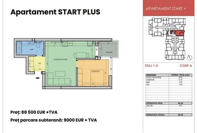 Apartament tip Studio - 50.6mp - Bloc Nou 2025 ~ Metrou Berceni 300m - 5