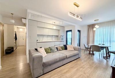 Apartament cu 3 camere semidecomandat, mobilat în 1 Mai - 2