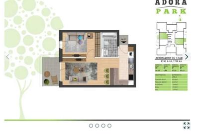 Apartament cu 2 camere semidecomandat în Șega - 2