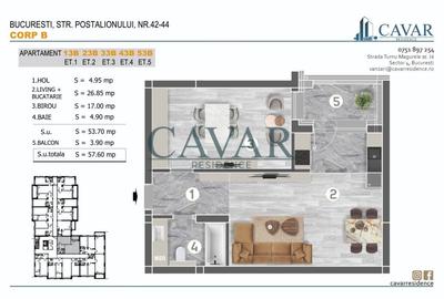 Apartament 2 Camere Complet Decomandat Direct Dezvoltator - 2