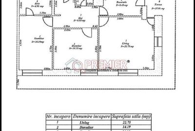 Apartament cu 3 camere în Berceni - 15