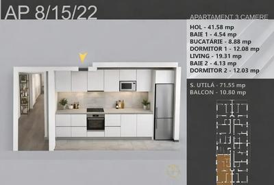 Apartament cu 3 camere decomandat în Theodor Pallady - 6