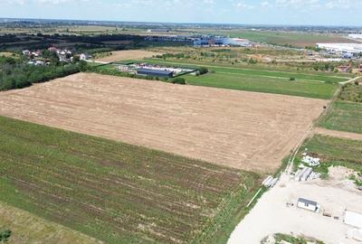 Teren Bolintin-Deal 2,5ha, deschidere 100 m, langa autostrada, acces rapid la A0 - 6