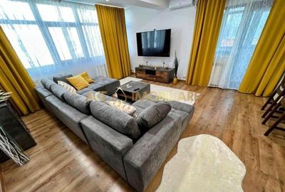 Apartament cu 3 camere semidecomandat, mobilat în Băneasa - 2