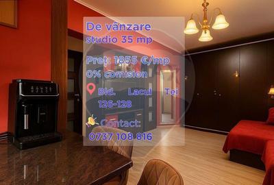De Vanzare Studio 35 m2 utili Lacul Tei
