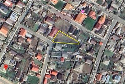 Teren Construcții intravilan de 806 mp, în Cumpăna
