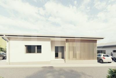 Casa semifinisata pe un nivel, 600mp teren Casa semifinisata pe un nivel, 600mp teren - 7