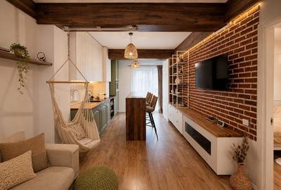 Apartament cu 2 camere semidecomandat, mobilat în Central - 1