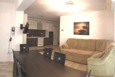 Apartament cu 3 camere semidecomandat, mobilat în Florești