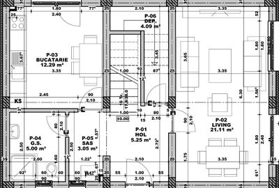 Vila individuala 112 mp utili 4 camere teren 235 mp - 7