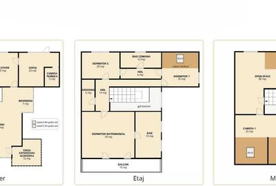 Casă individuală cu 9 camere cu Garaj în Corbeanca - 7