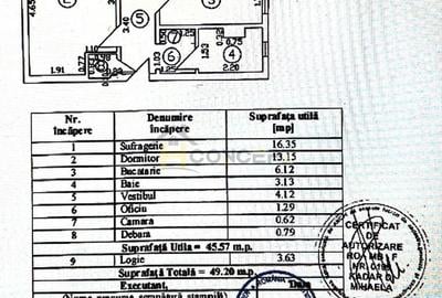 Apartament cu 2 camere decomandat, mobilat în Metalurgiei - 13