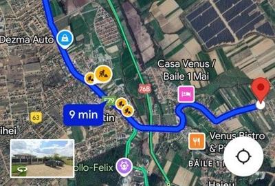 Oportunitate - Teren intravilan – 5972 mp – Rontau, Baile 1 Mai - 2