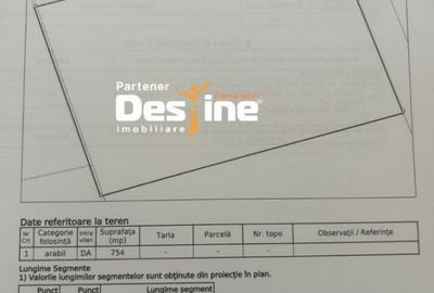 Valea Ursului, teren 754 mp, 55.900EURO - 1