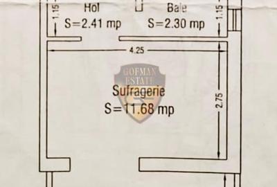 Garsoniera 25 mp, Tomis Nord , Parter , centrala gaze, balcon - 2