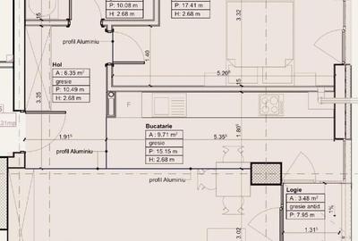 Apartament cu 2 camere în Circumvalațiunii - 3