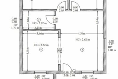 Casa pe parter in Carcea, 103 mp utili, zona Metro, teren - 4