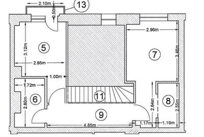 Apartament cu 3 camere decomandat în Barbu Văcărescu - 2