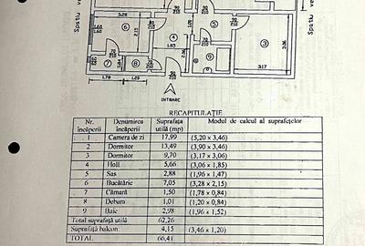 Apartament cu 3 camere decomandat, mobilat în Drumul Taberei - 14