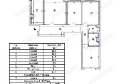 De vanzare Apartament 4 camere LUJERULUI - 2